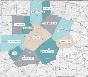 AHCS Ral Coverage Map